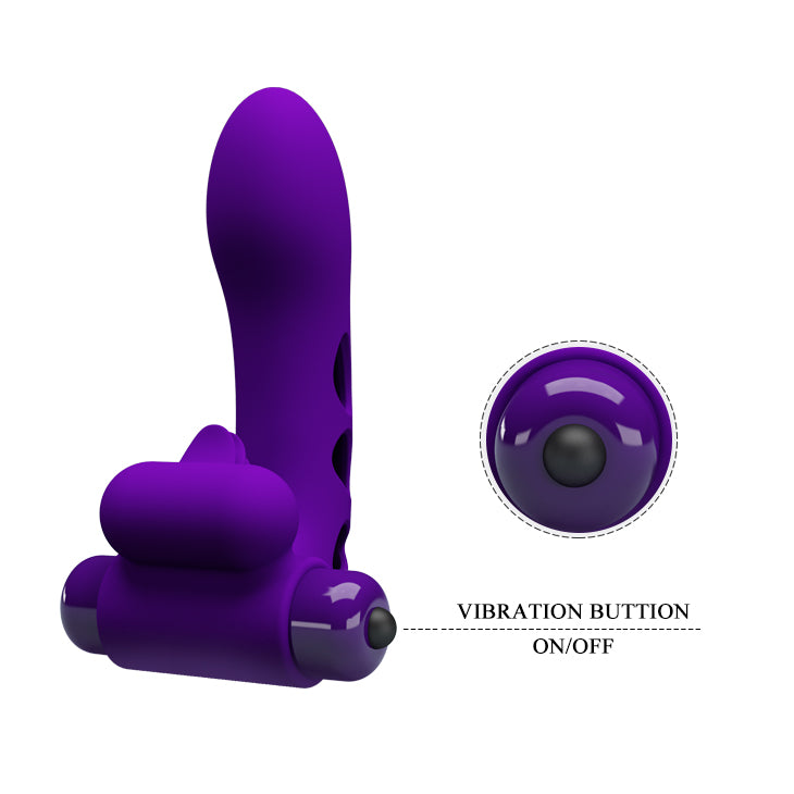 Vibrador de Dedo Honey Finger | 10 Funciones para Clítoris y Previa