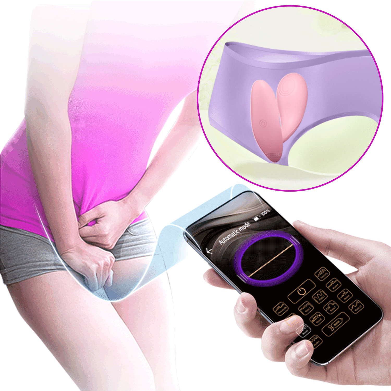 Pretty Love Baird Vibrador Punto G con APP – Control a Distancia y 12 Modos