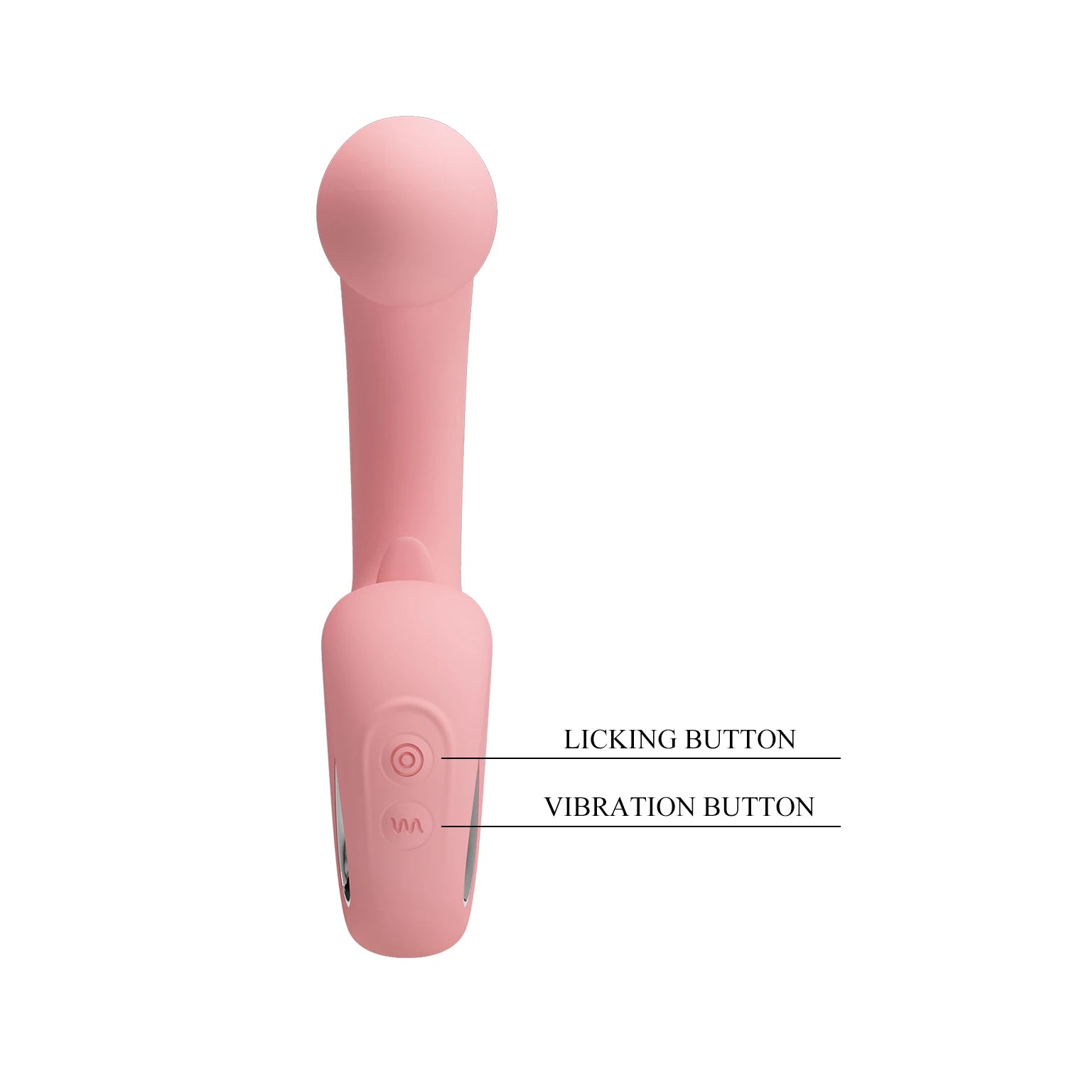 Pretty Love Erynnyes Vibrador Punto G y Clítoris con Lengua