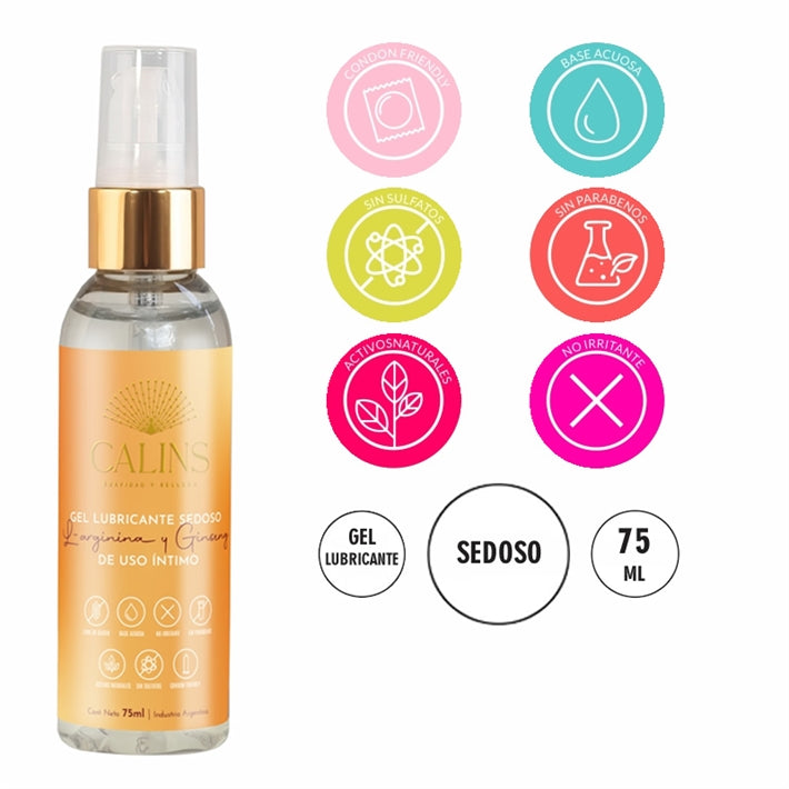 Calins Lubricante Estimulante – L-Arginina y Ginseng