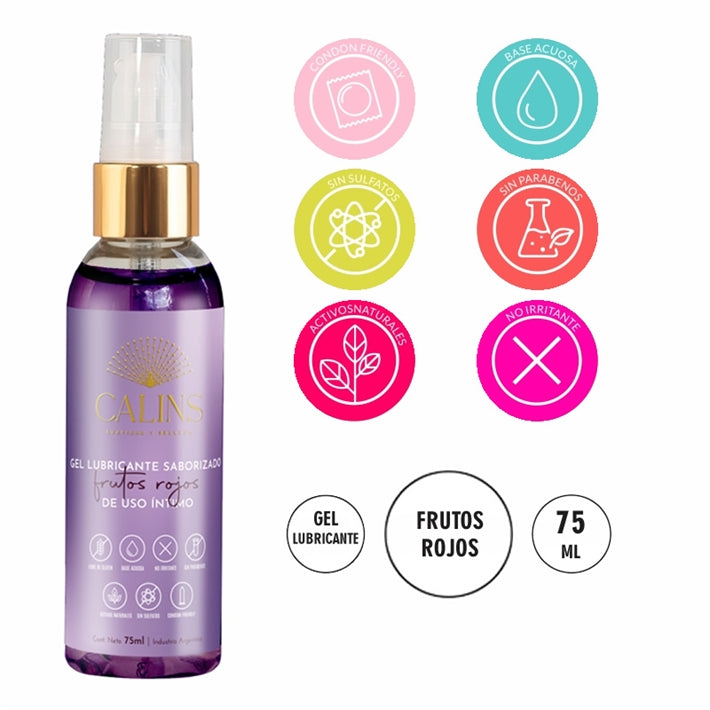 Lubricante Comestible Frutos Rojos | Sexo Oral y Vaginal