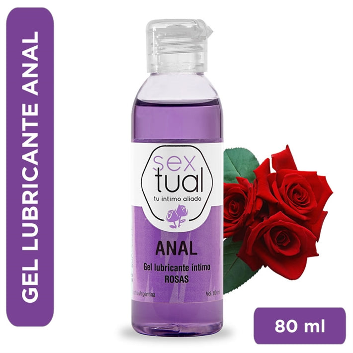 Gel Lubricante Anal Sextual | Ultradeslizante Base Agua 80ml