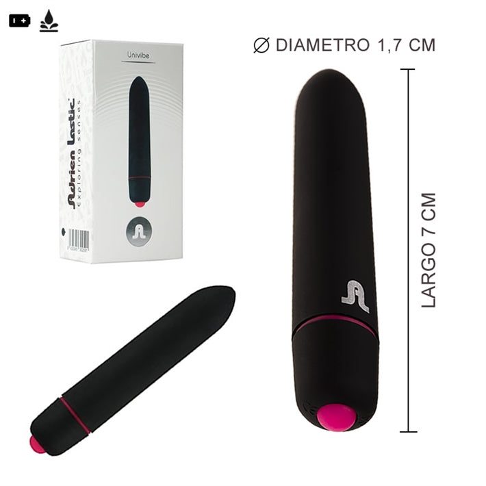 Bala Vibradora de Silicona Univibe | 10 Modos Sumergible