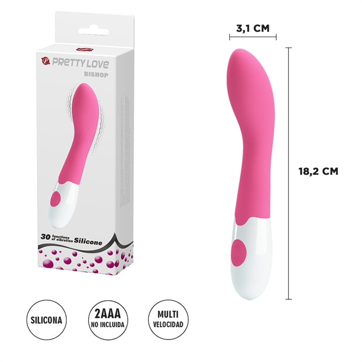 Vibrador para Punto G Bishop | 30 Modos de Placer Intenso