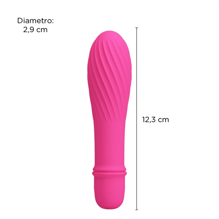 Mini Vibrador para Punto G Jonathan | 10 Funciones Texturado