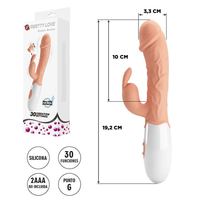 Vibrador Conejo Easter Bunny | 30 Funciones Doble Estimulación