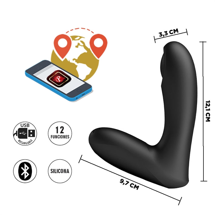 Plug Anal con App Archenemy | Masajeador Prostático USB