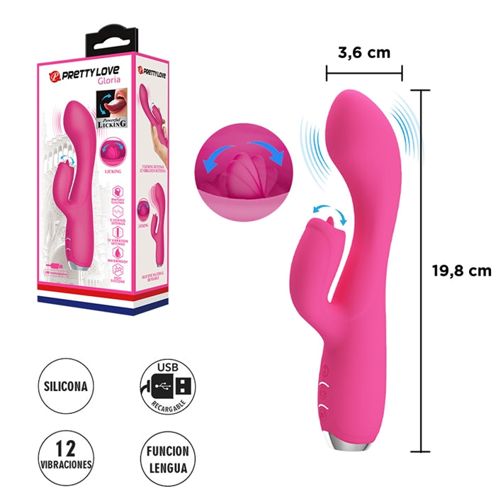 Pretty Love Gloria Vibrador Doble Estimulación