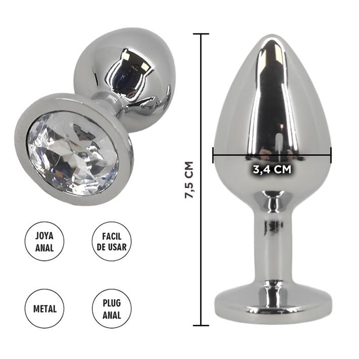 Joya Anal de Acero | Plug Anal para Principiantes y Expertos