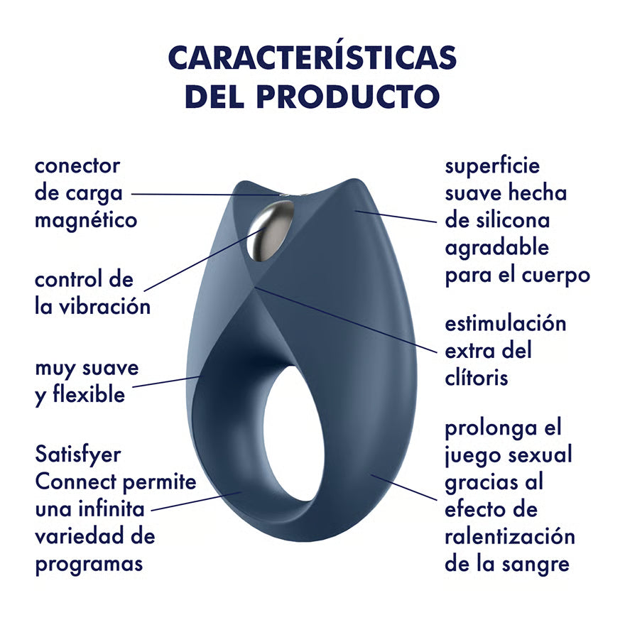 Satisfyer Royal One | Anillo Vibrador con App para un Placer Real