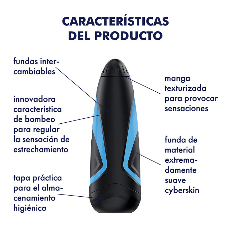 Satisfyer Men One | Masturbador con Succión y Presión Regulable