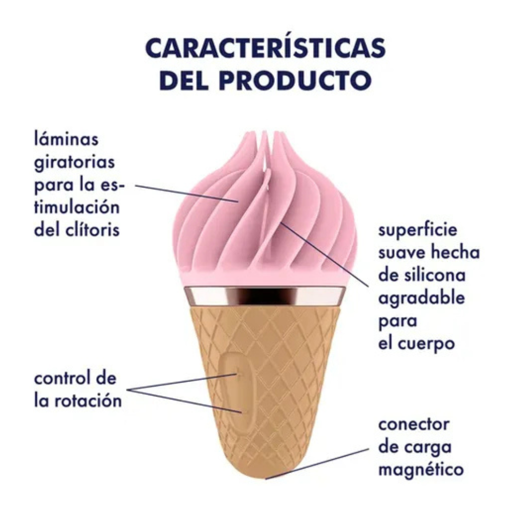 Satisfyer Sweet Treat | Estimulador de Clítoris Giratorio