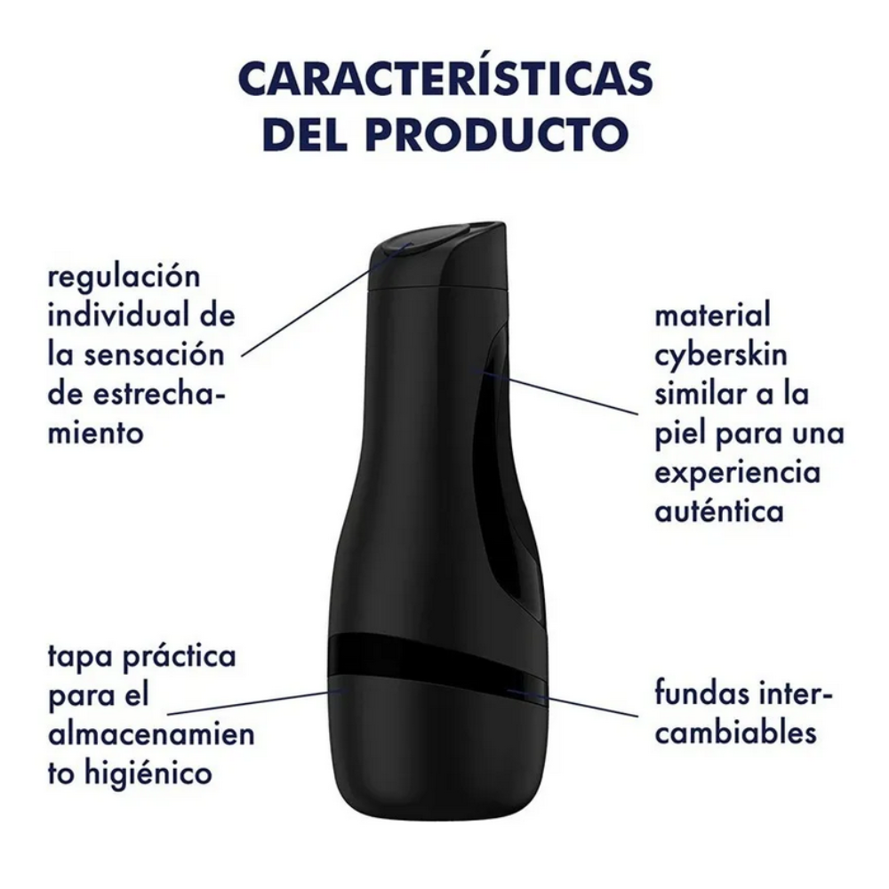 Satisfyer Men Classic | Masturbador con Presión y Succión Regulable