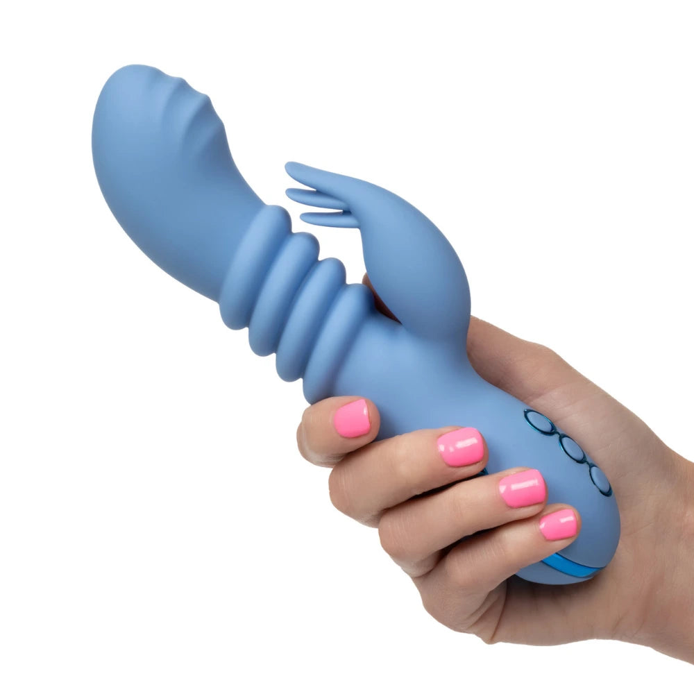 Vibrador con Movimiento Automático Santa Cruz | 10 Funciones USB