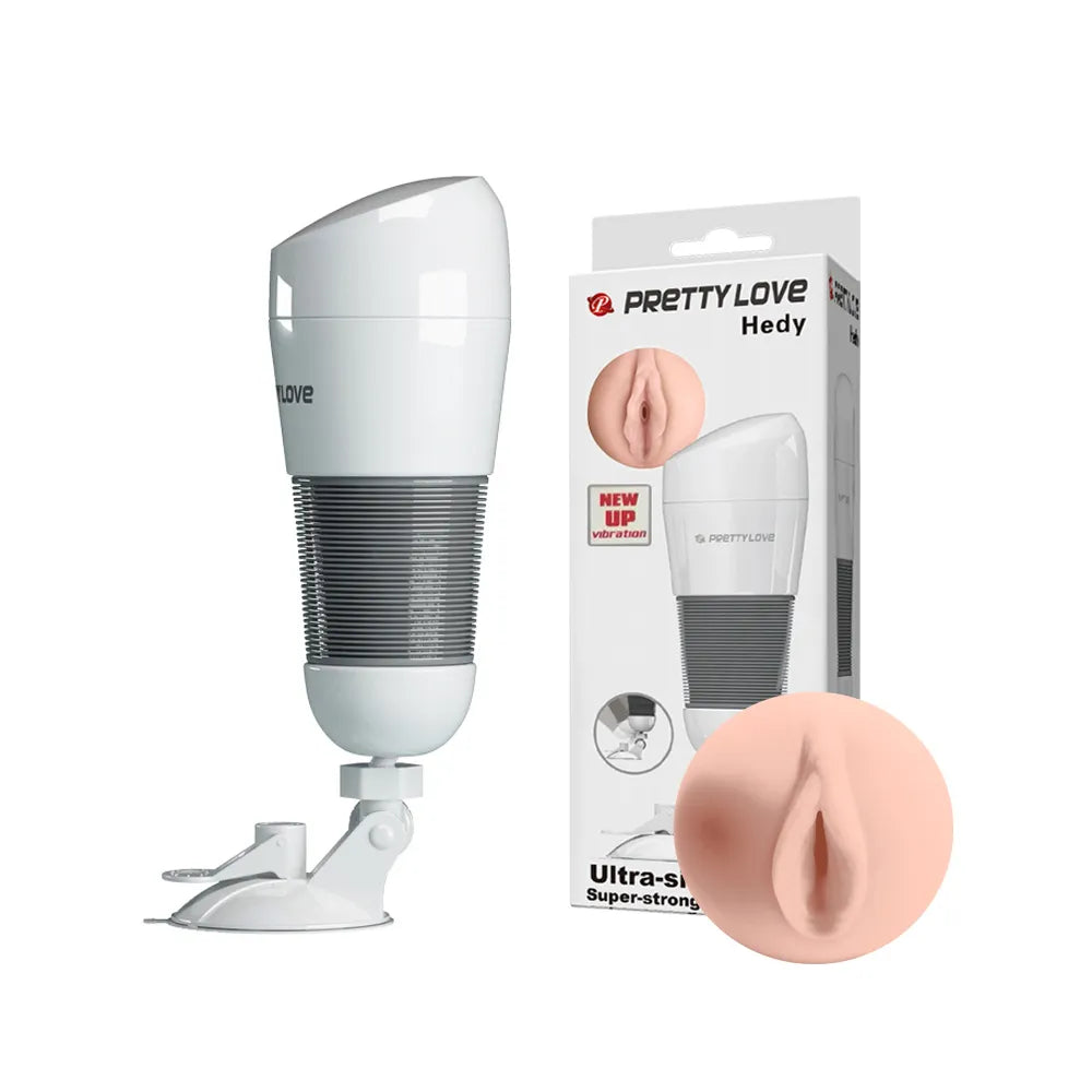 Masturbador Manos Libres Hedy | Con Ventosa de Ángulo Regulable