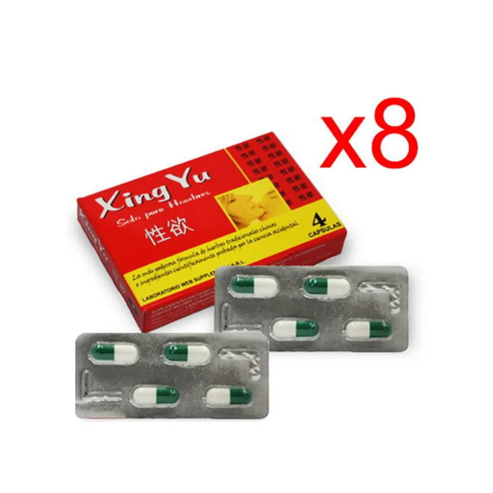 Vigorizante Masculino Natural Xing Yu X8 | Potencia Sexual (8 Cápsulas)
