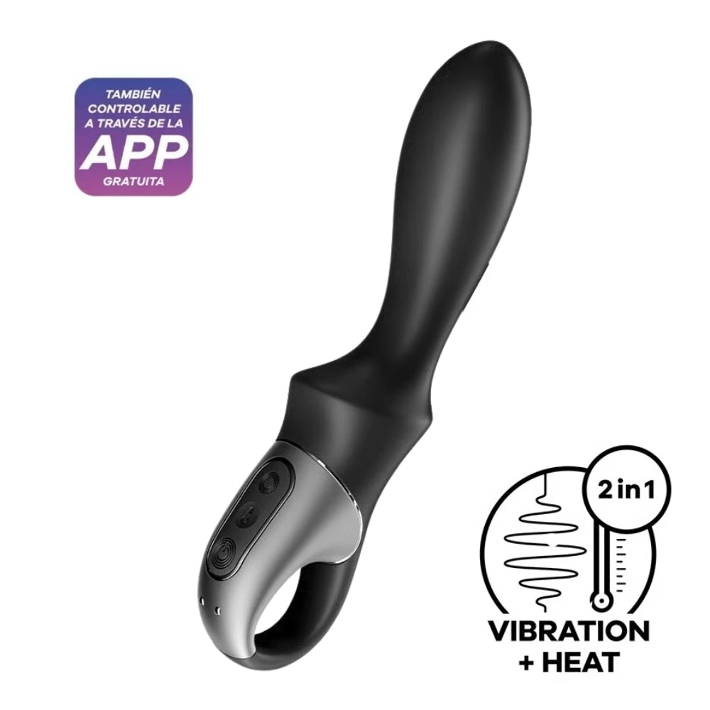Satisfyer Heat Climax – Vibrador Anal y Prostata con Calor + App
