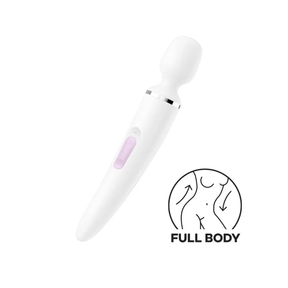 Satisfyer Wand-er Woman | Masajeador Wand XXL con 50 Vibraciones