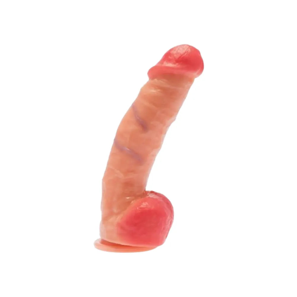 Dildo Tom Chase RealSkin | Arneses, Ventosa y Testículos (19cm)