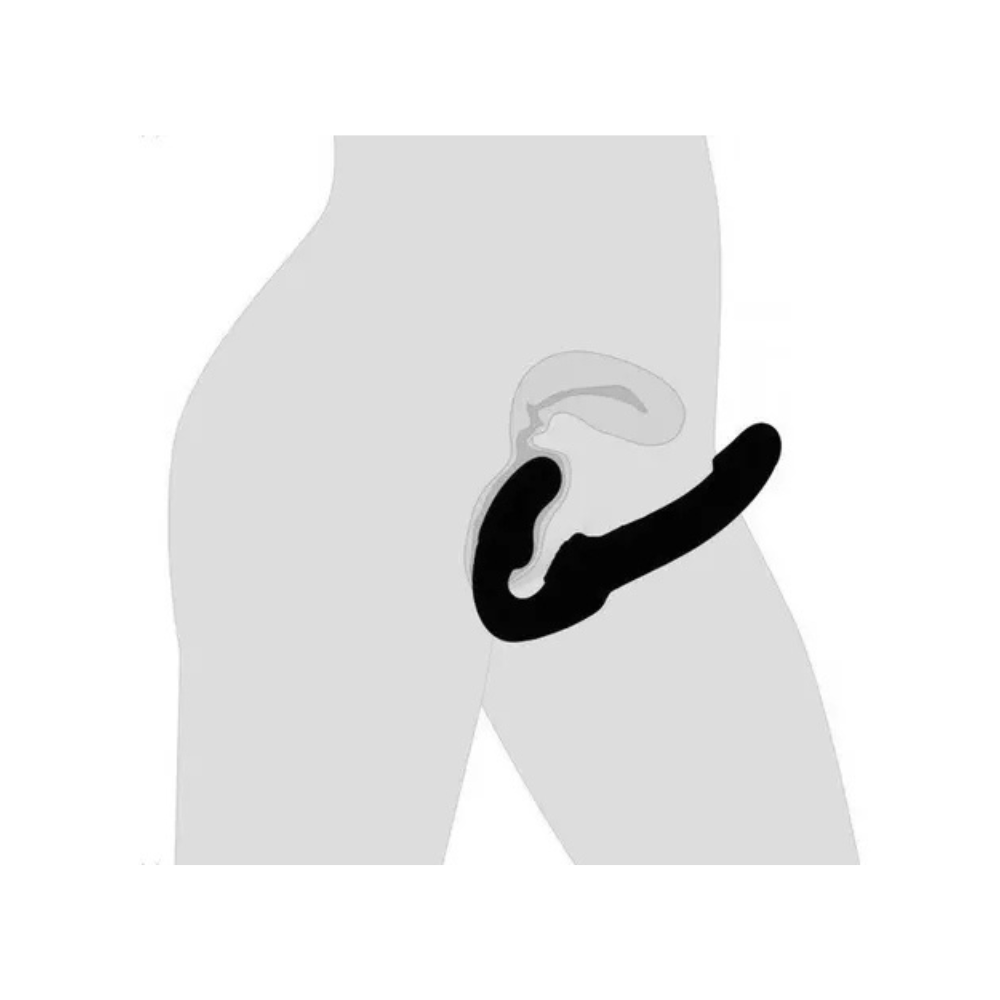 Vibrador de Doble Punta Gun | Strap-On sin Arnés para Parejas