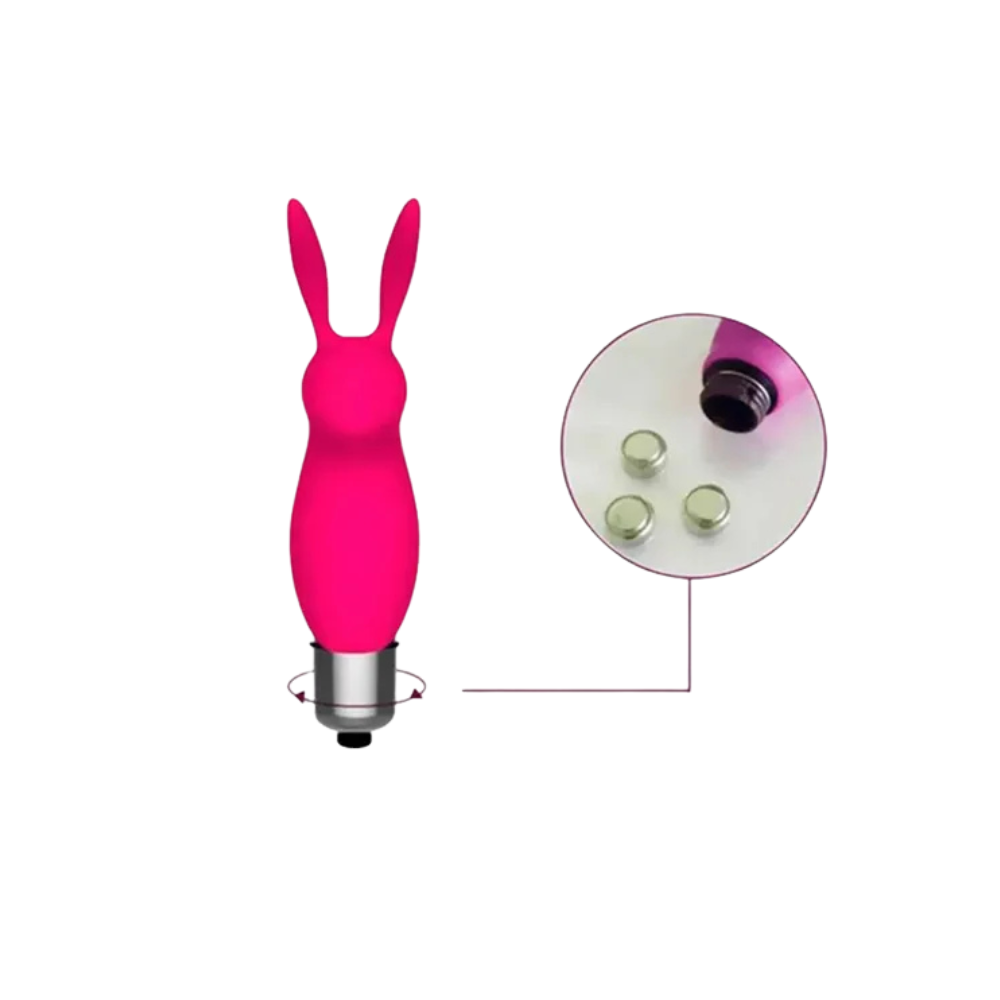 Mini Vibrador Conejito para Clítoris | 100% Sumergible
