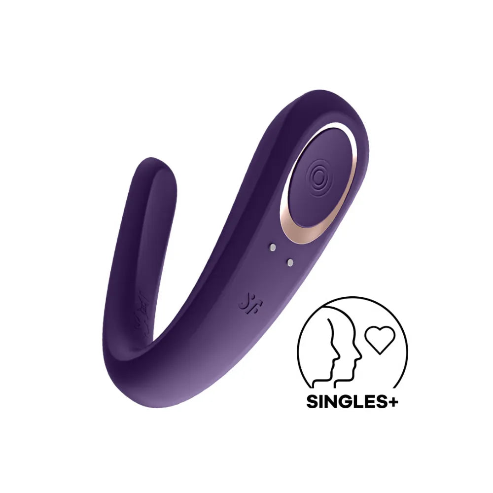Satisfyer Double Classic | Vibrador para Usar en Pareja (10 Modos)