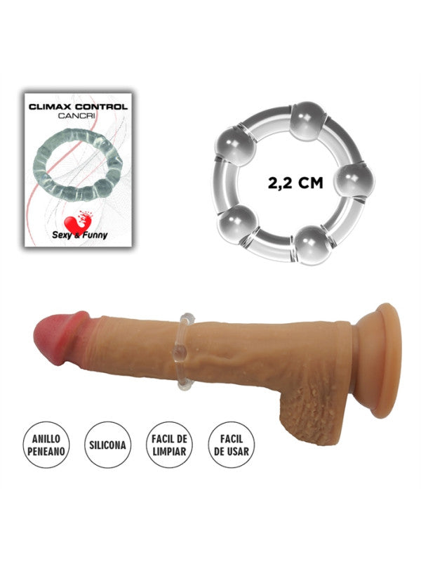 Anillo para Pene Transparente | Retarda la Eyaculación y Potencia la Erección