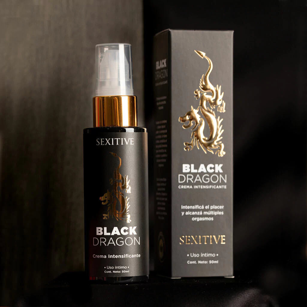 Crema Estimulante Black Dragon – Potencia y Placer Intenso