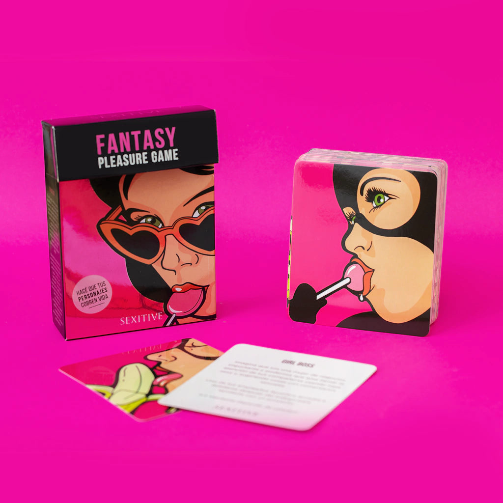 Sexitive Fantasy Pleasure – Juego de Roles con 80 Cartas
