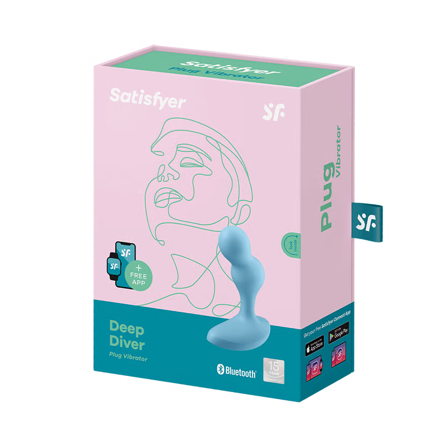 Satisfyer Deep Diver | Plug Anal Vibrador con Control por App