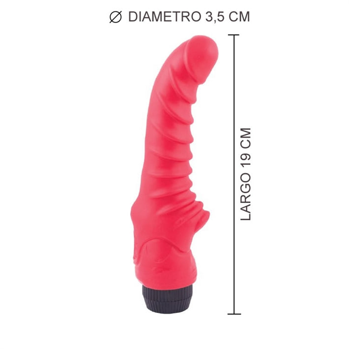 Vibrador Mr G RealSkin | Relieve para Punto G y Vibración Regulable