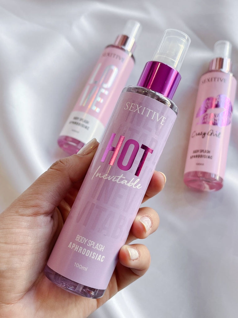 Body Splash Hot Inevitable con Feromonas – Fragancia Afrodisíaca
