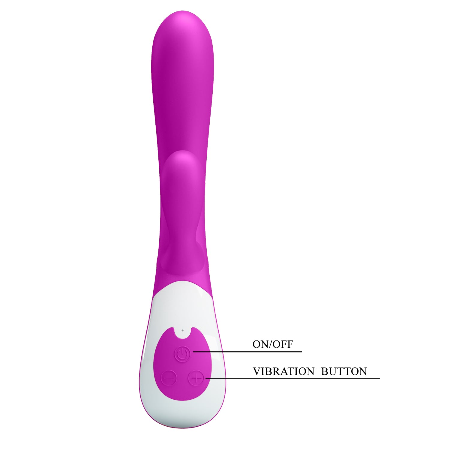 Vibrador Conejo Colby | 12 Funciones USB para Punto G y Clítoris