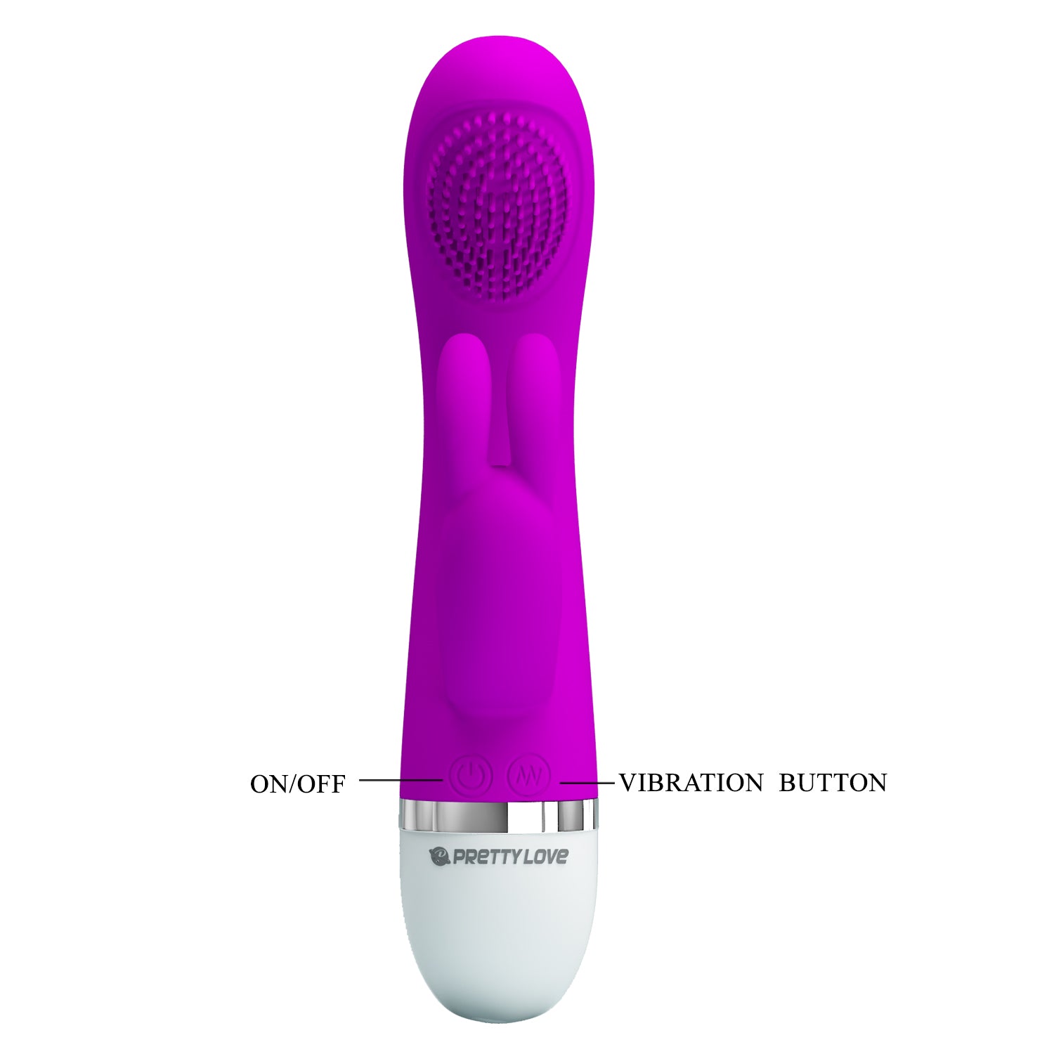 Vibrador Conejo Christ | Con 3 Modos de Cosquilleo para Punto G