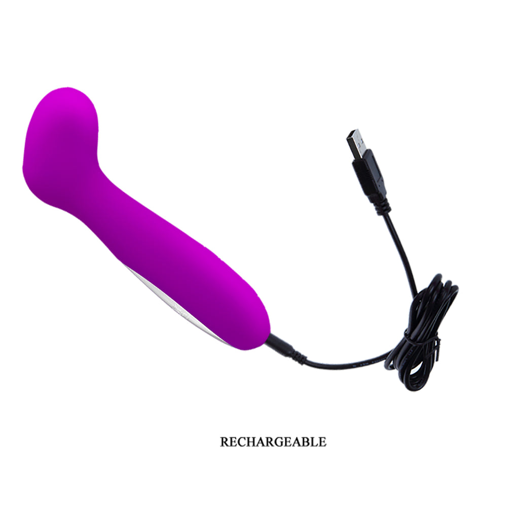 Mini Vibrador Recargable Hiram | 30 Funciones para Punto G y Clítoris