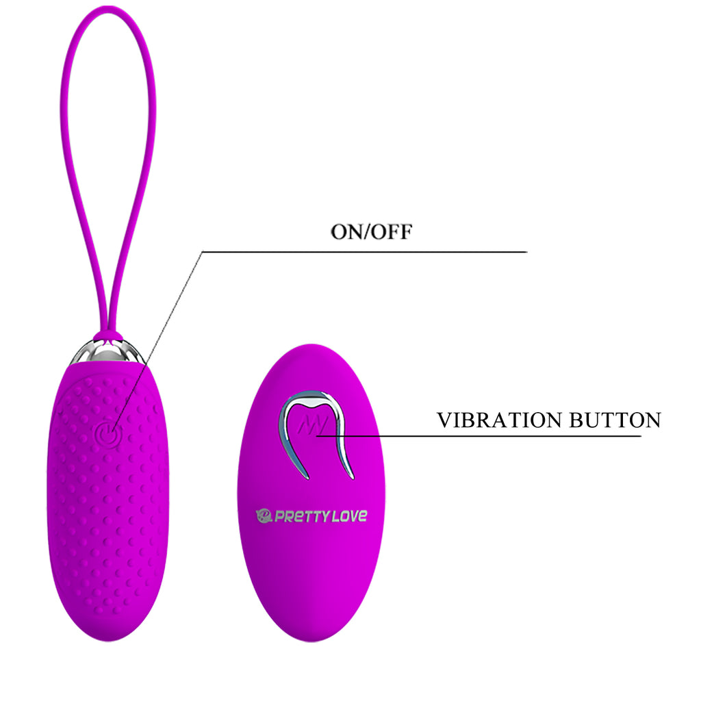 Huevo Vibrador Premium Joanna | 12 Funciones con Control Remoto