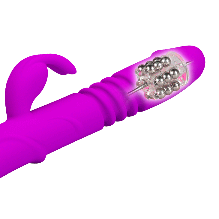 Vibrador 3 en 1 Ward | Rota, Vibra y Empuja