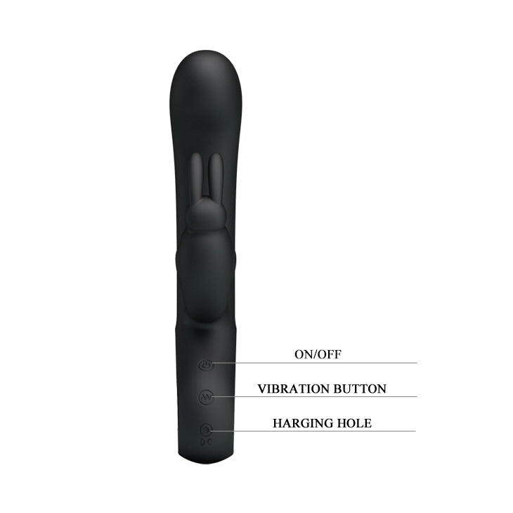 Vibrador Conejo Webb | 12 Funciones USB para Punto G y Clítoris