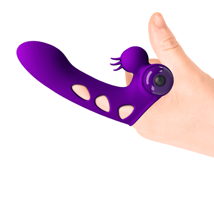Vibrador de Dedo Honey Finger | 10 Funciones para Clítoris y Previa
