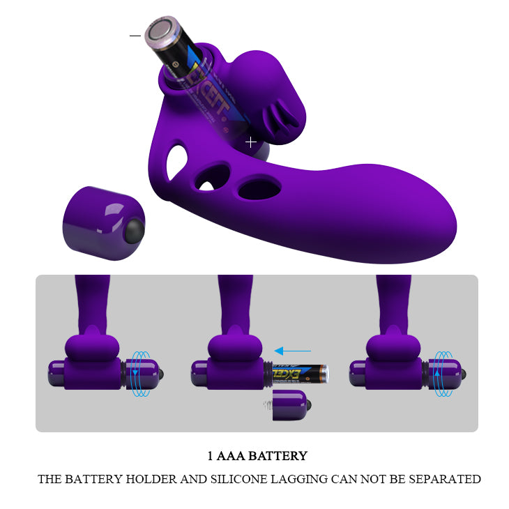 Vibrador de Dedo Honey Finger | 10 Funciones para Clítoris y Previa