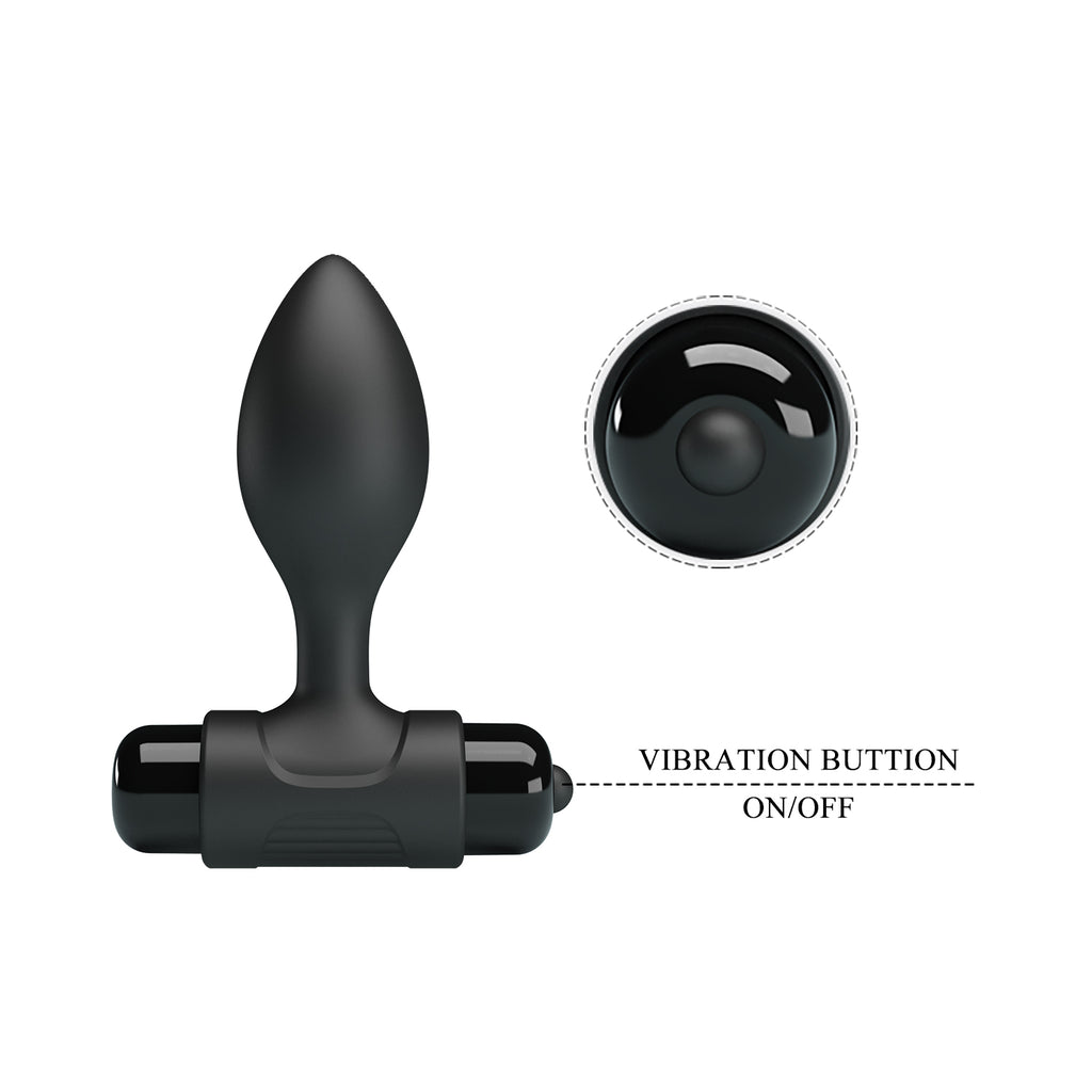 Plug Anal Vibrador Principiante | 10 Modos de Vibración