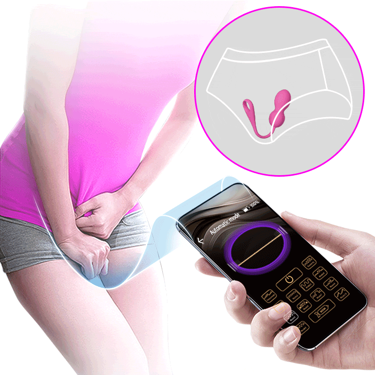 Kegel Vibradoras con App | Elvira para Suelo Pélvico y Parejas