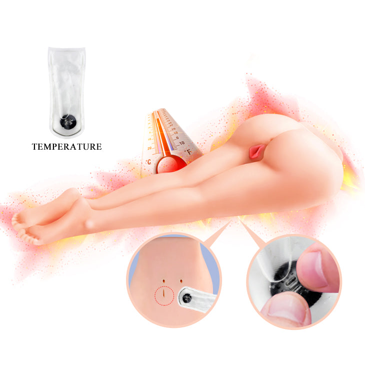 Torso Sexual Realista 3D | Vagina y Ano con Vibración y Voz