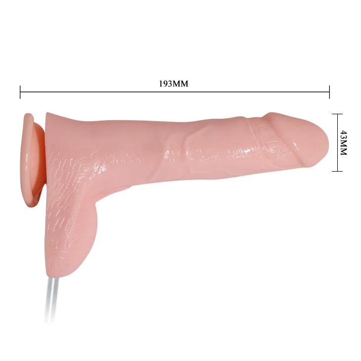 Water Spray Vibrador Realista Eyaculador