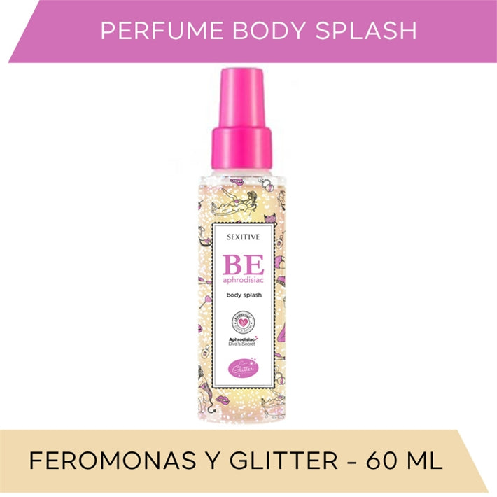 Body Splash con Glitter Sexitive | Perfume Corporal Irresistible