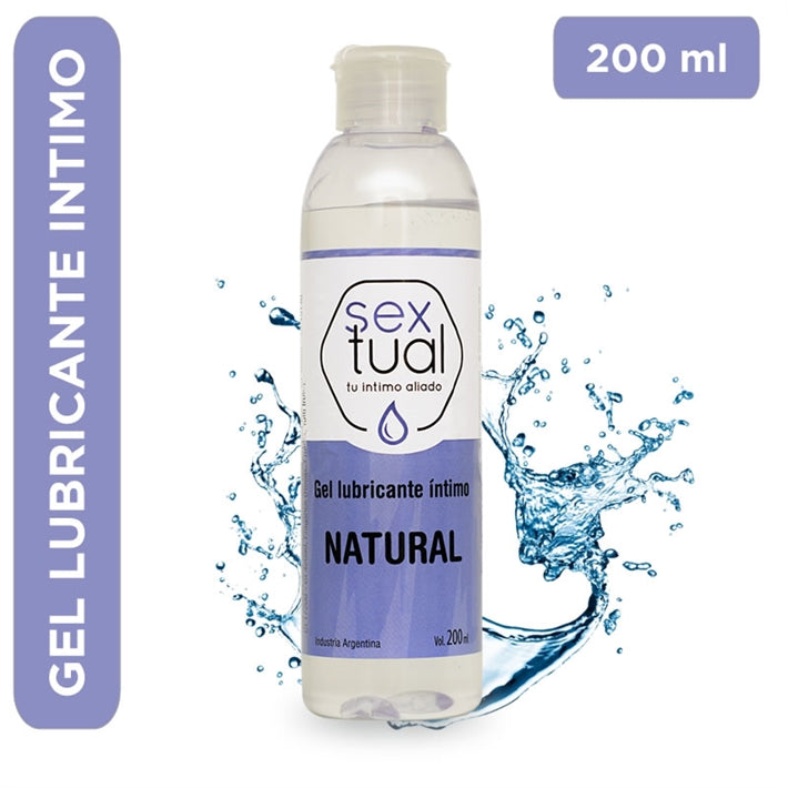 Gel Lubricante Natural Sextual | Hipoalergénico 200ml