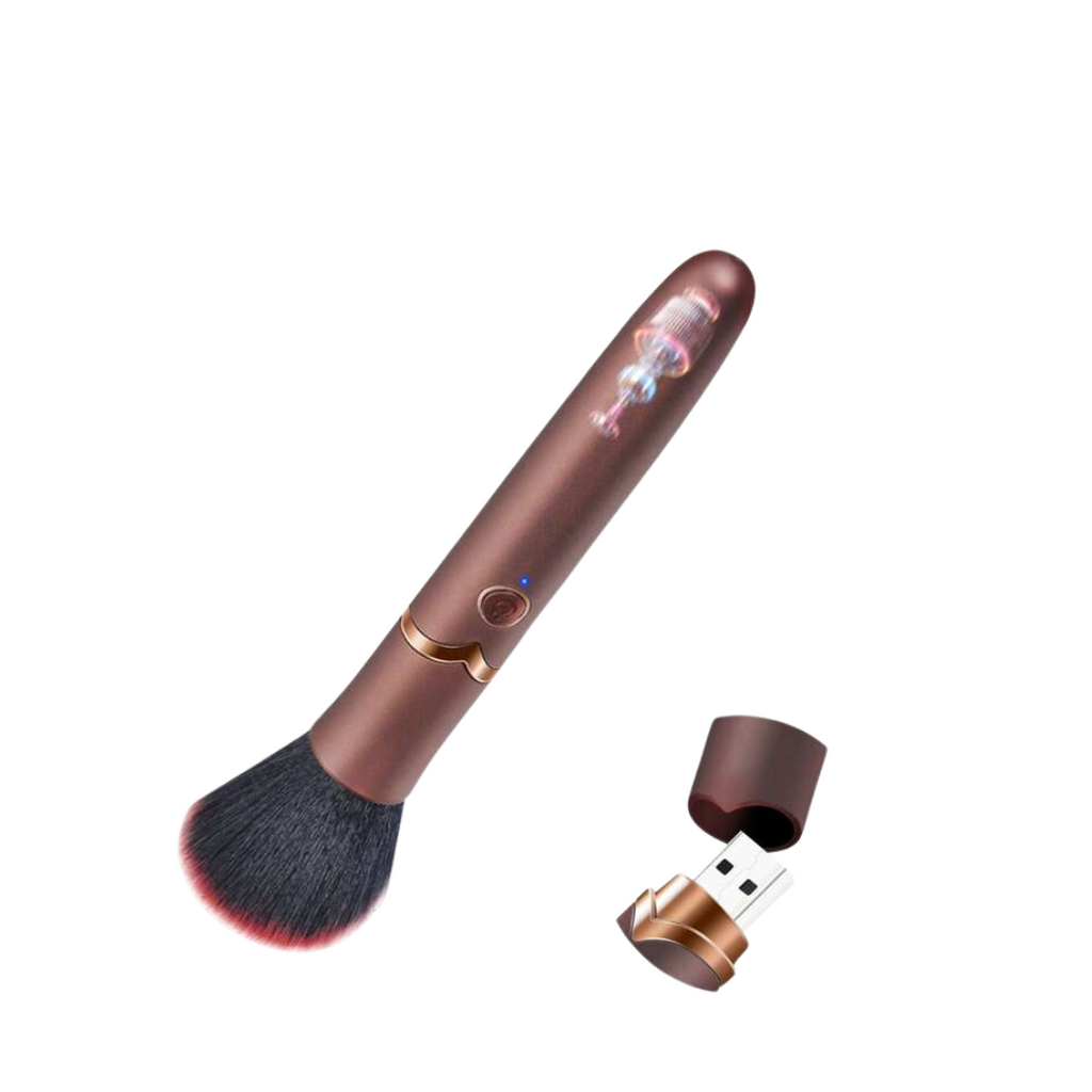 Vibrador Brocha de Maquillaje – Discreto y Recargable