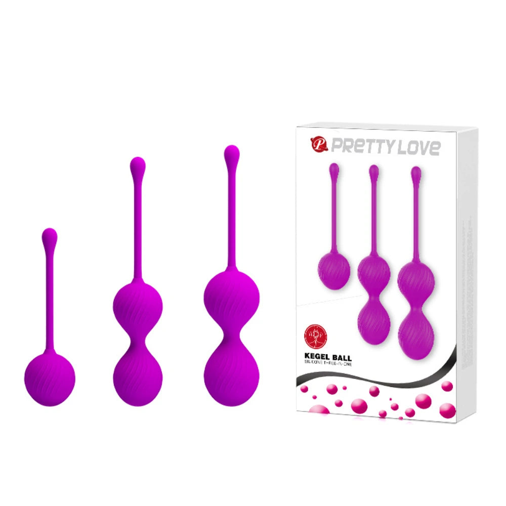Pretty Love Kit 3 Bolas Kegel