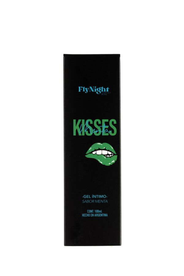 Lubricante Comestible Kisses Mentol | Sexo Oral Efecto Frío (100ml)