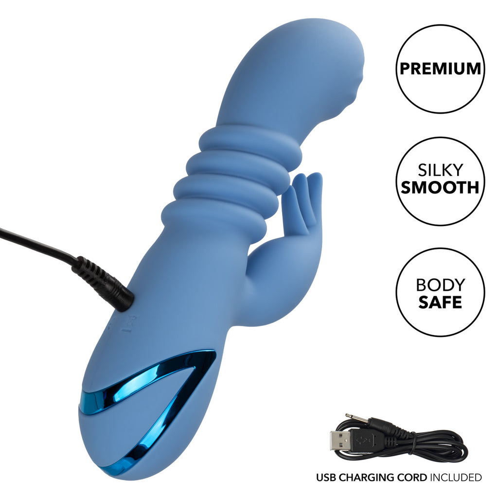 Vibrador con Movimiento Automático Santa Cruz | 10 Funciones USB